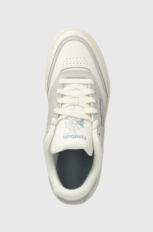 Reebok Classic sneakersy skórzane CLUB C beżowy 100074260
