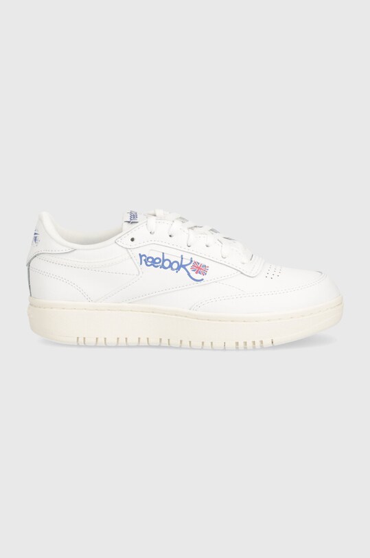 Reebok Classic sneakersy skórzane Club C 100074478 biały SS24