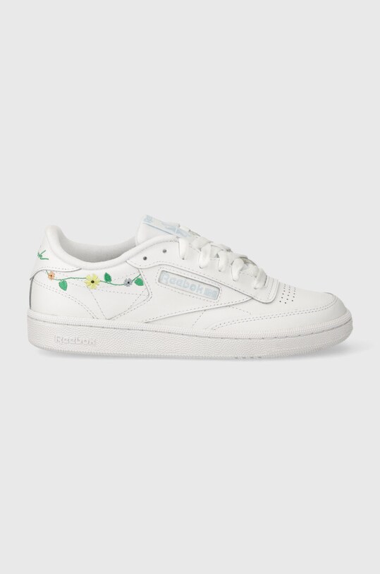 Кожаные кроссовки Reebok Classic Club C 85 100202092 белый SS24