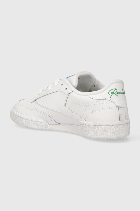 Обувь Кожаные кроссовки Reebok Classic Club C 85 100202092 белый