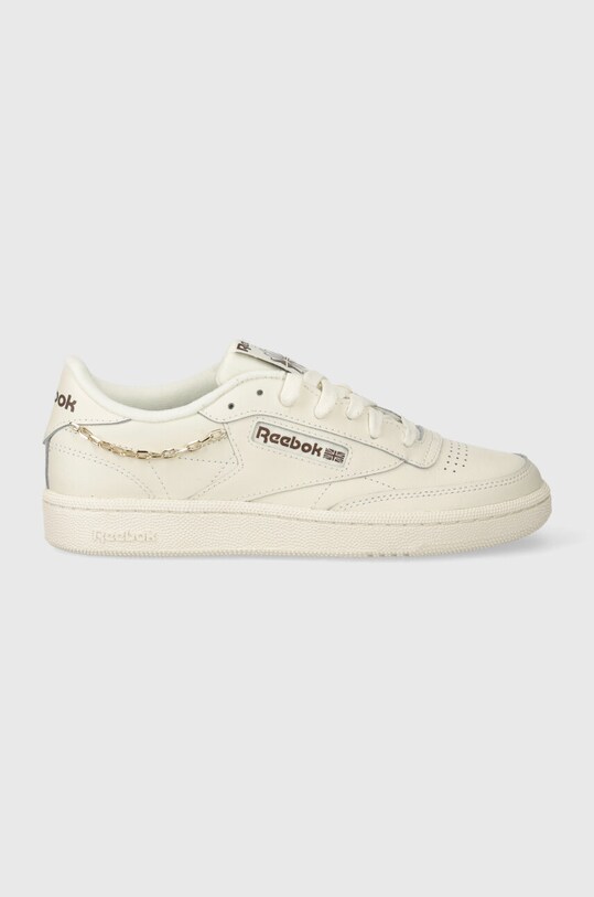 Кожаные кроссовки Reebok Classic Club C 85 100074237 бежевый SS24
