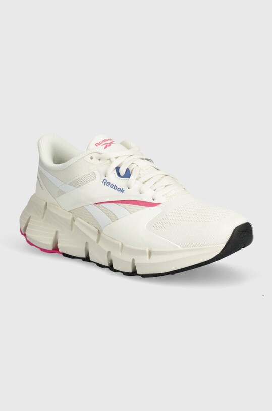 Reebok pantofi de alergat Zig Dynamica 5 textil bej 100074667