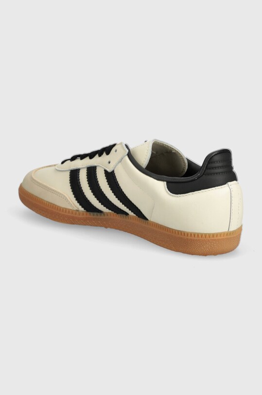 Obuwie adidas Originals sneakersy skórzane Samba OG ID0478 beżowy