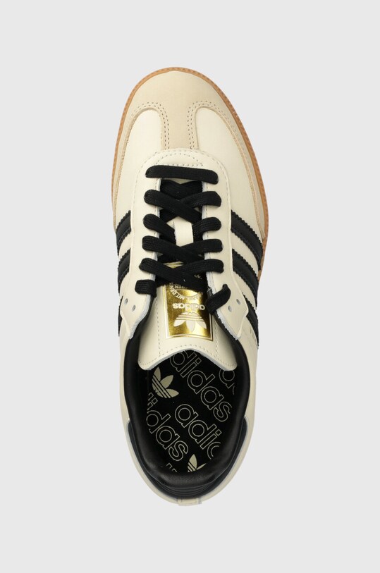 adidas Originals sneakersy skórzane Samba OG beżowy ID0478