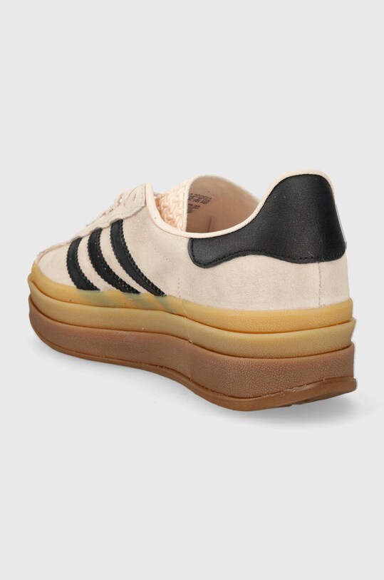 Взуття Замшеві кросівки adidas Originals Gazelle Bold W IE0429 бежевий