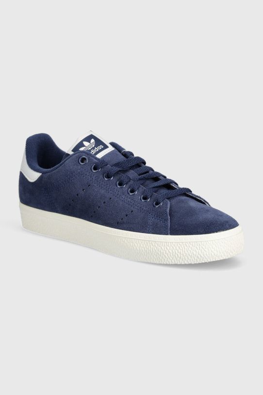 Tenisky adidas Originals Stan Smith CS W semišová koža modrá IE0432