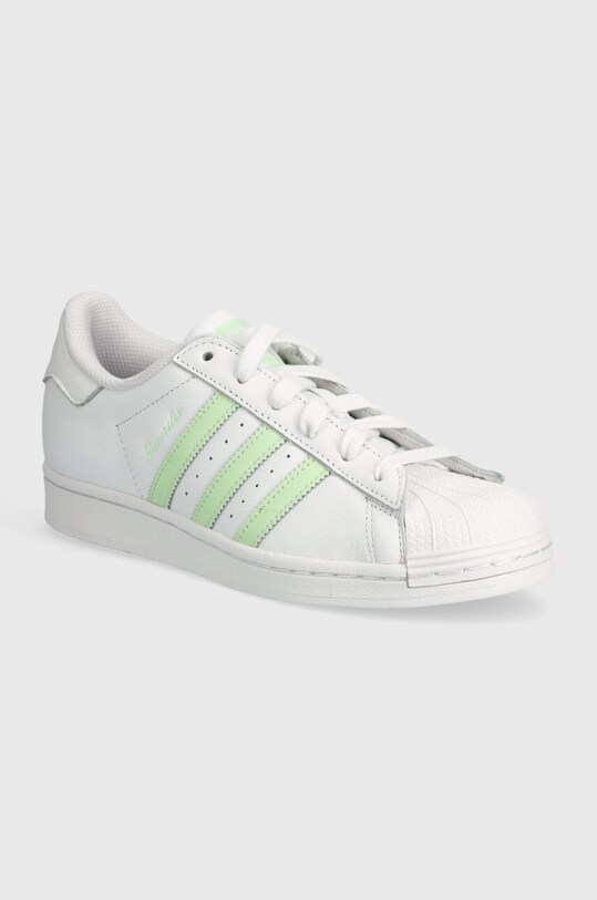 adidas Originals sneakersy Superstar W imitacja skóry licowej biały IE3005