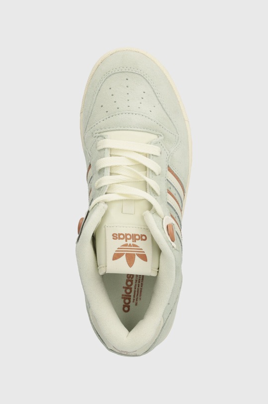 Tenisice od brušene kože adidas Originals Rivalry Low W siva IF6258