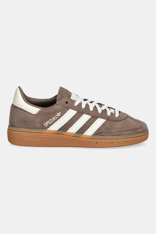 adidas Originals sneakersy skórzane Handball Spezial W IF6490 brązowy SS25