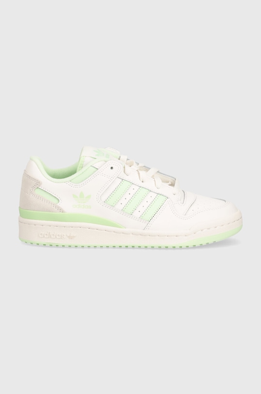 adidas Forum Low CL Cloud White / Semi Green Spark / Cloud White IG1427 bianco SS24