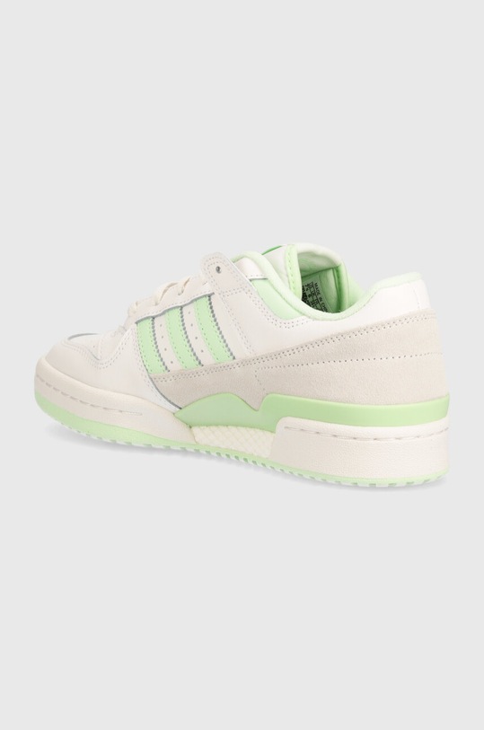 Scarpe adidas Forum Low CL Cloud White / Semi Green Spark / Cloud White IG1427 bianco
