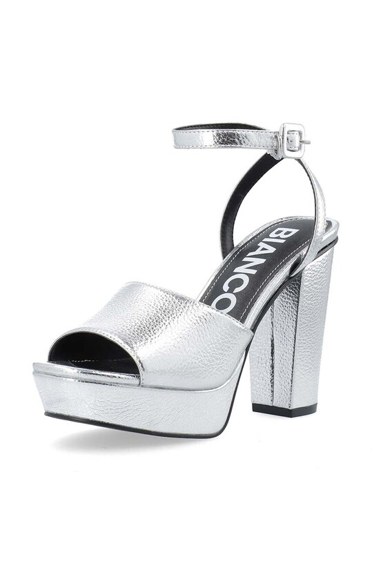 Sandále Bianco BIACARLY 11200701 strieborná SS24