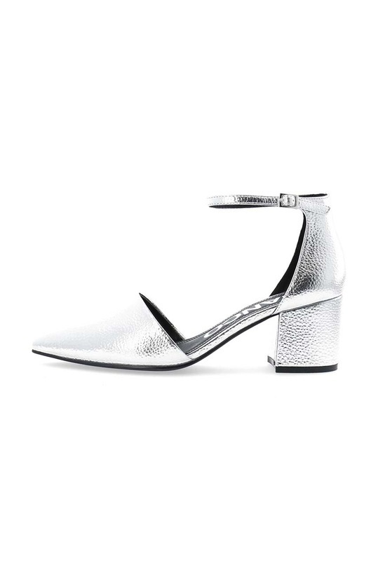 Bianco czółenka BIADEVIVED imitacja skóry licowej srebrny 11200998