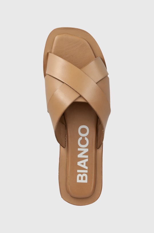 Bianco infradito in pelle BIAJUDY beige 11201131