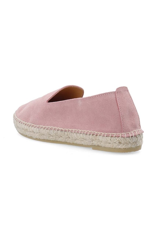 Cipők Bianco espadrilles velúrból BIAMAYA 11250398 rózsaszín