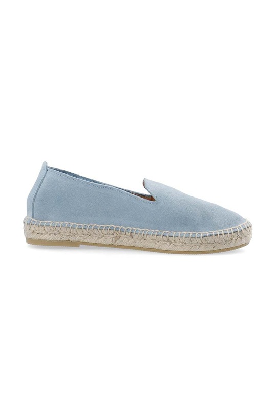 Bianco espadrile din piele intoarsa BIAMAYA albastru 11250398