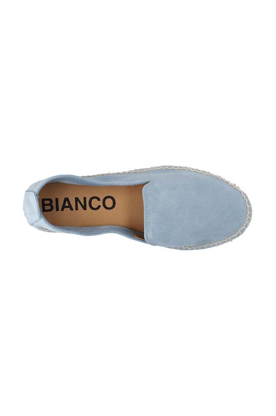Bianco espadrile din piele intoarsa BIAMAYA 11250398 albastru