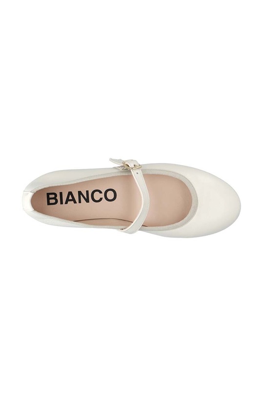 Bianco baleriny skórzane BIAMADISON 11251173 beżowy