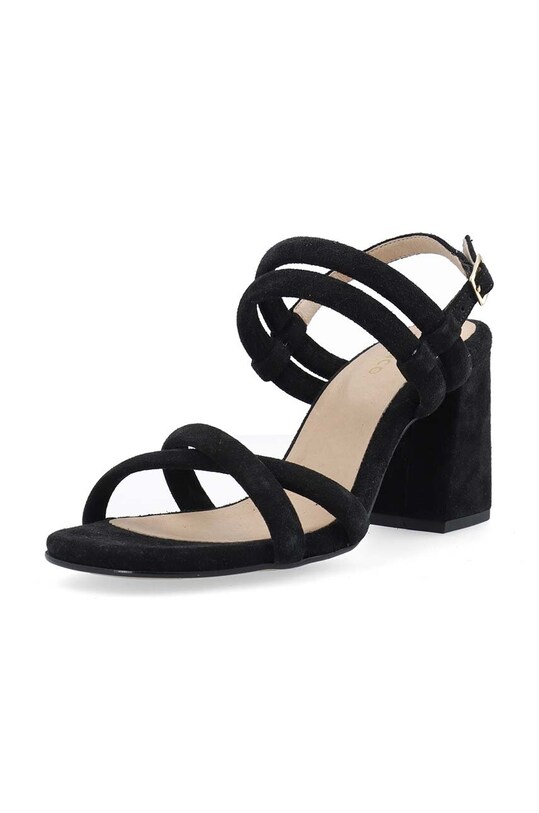 Bianco sandale din piele intoarsa BIACHARLENE 2050774 negru SS24