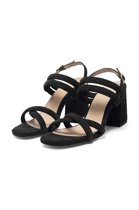 Bianco sandale din piele intoarsa BIACHARLENE 2050774 negru