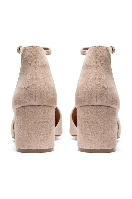 Bianco czółenka zamszowe BIADEVIVED 2450105 beżowy