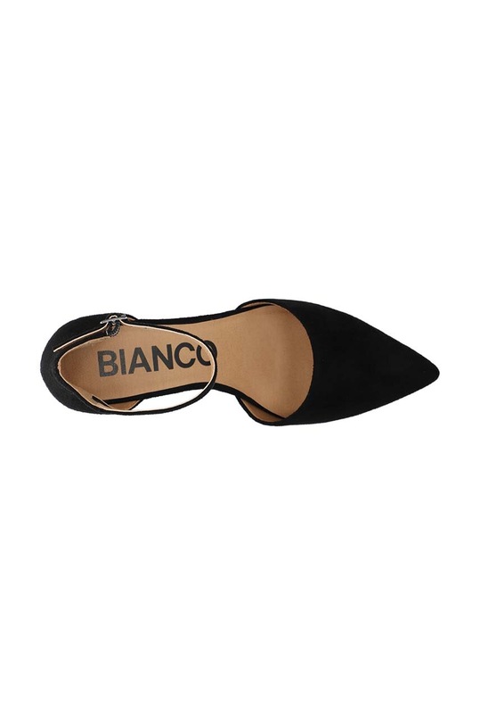 Bianco czółenka zamszowe BIADEVIVED 2450105 czarny