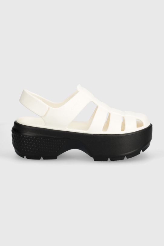 Crocs sandale Stomp Fisherman Sandal 209938.0WV alb SS24