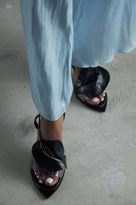 Vanda Novak sandały skórzane Gloria Gloria.Deep.Black