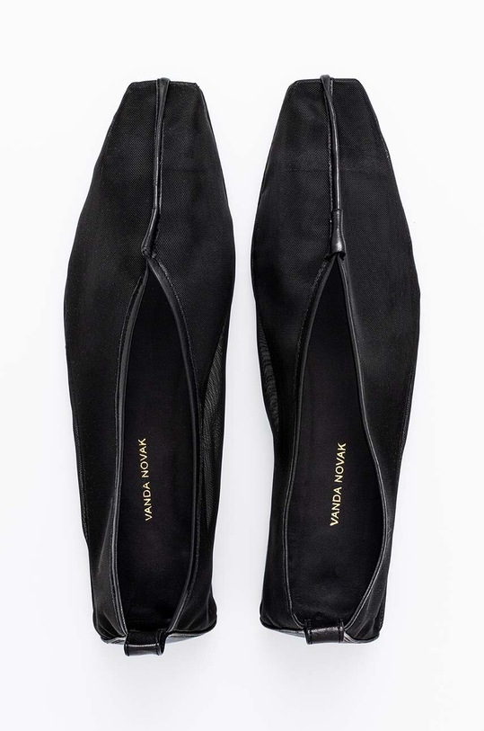 Vanda Novak baleriny Elin czarny Elin.tran.black