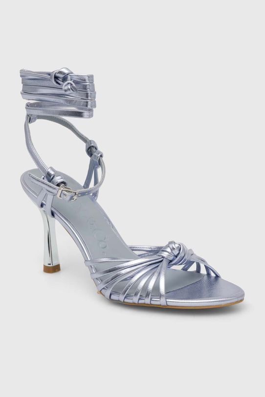 MAX&Co. sandały 2416521017200 srebrny SS24