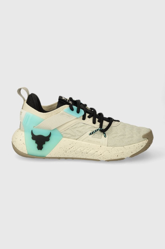 Under Armour pantofi de antrenament Project Rock 6 textil bej 3026535