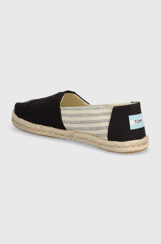 Încălțăminte Toms espadrile Alpargata Rope 10019904 negru