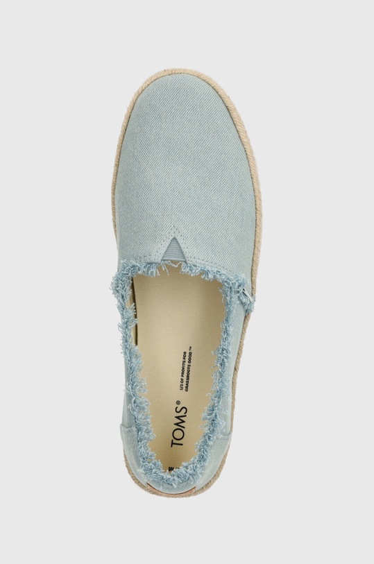 Toms espadrile Valencia albastru 10019798