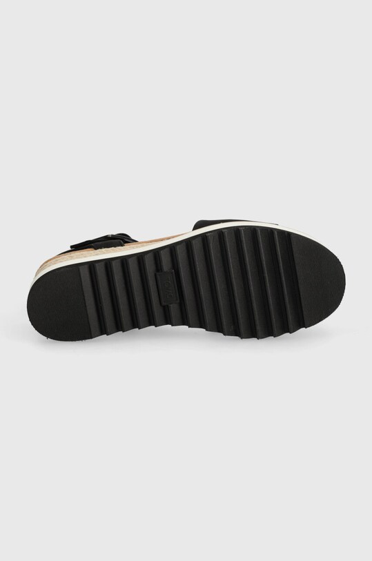 Toms sandale din piele intoarsa Diana 10019743 negru
