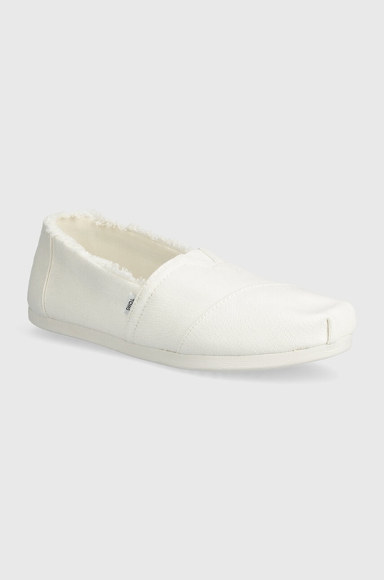 Toms espadryle Alpargata tekstylny biały 10020655