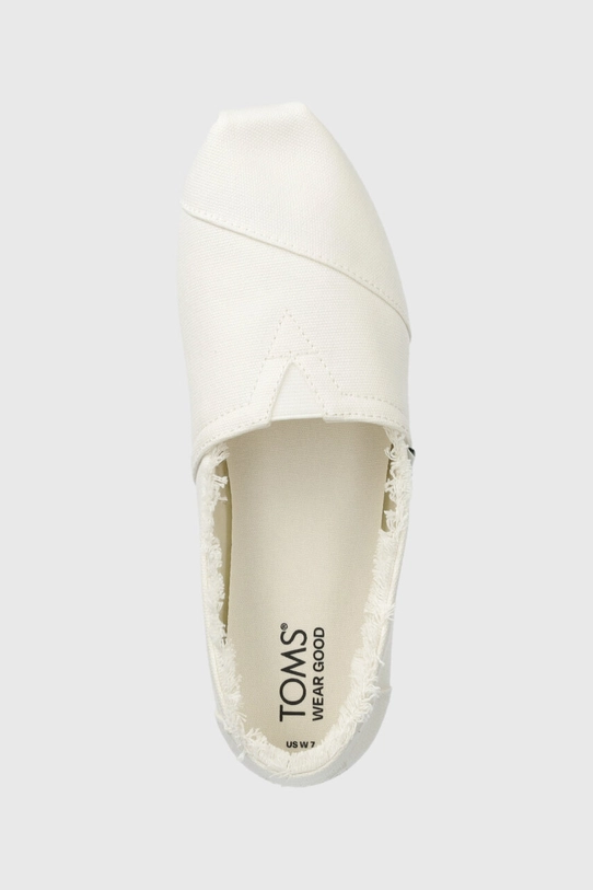 Espadrilky Toms Alpargata biela 10020655