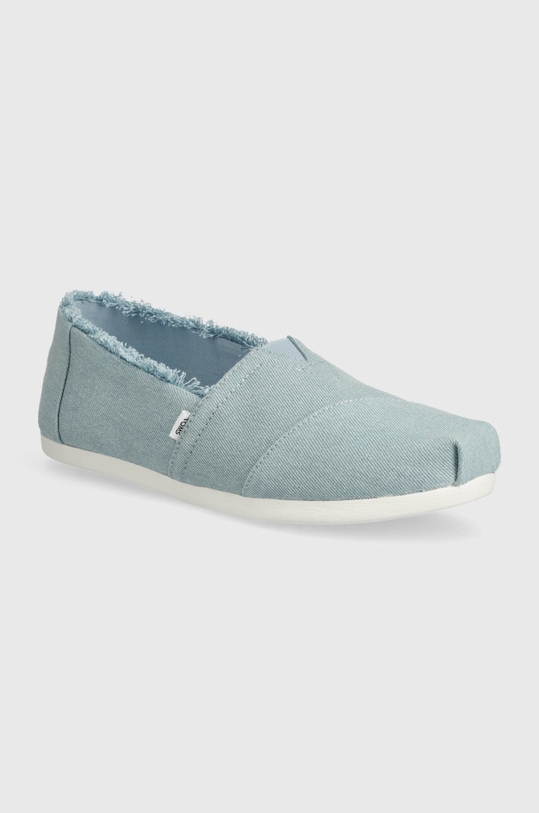 Espadrilky Toms Alpargata textilní modrá 10020673