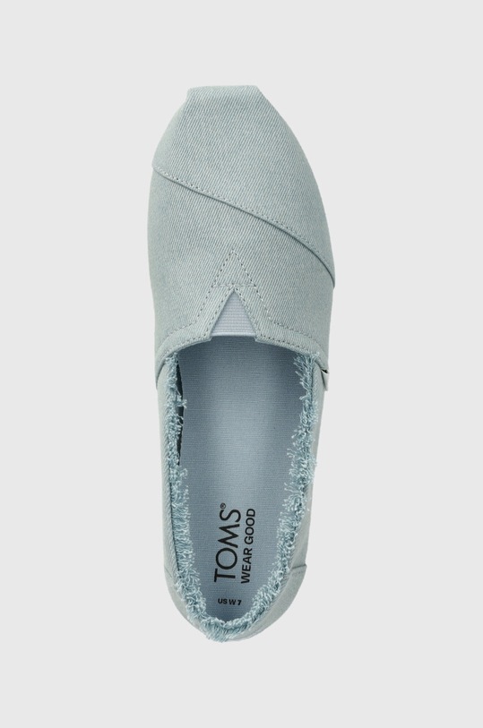 Espadrilky Toms Alpargata modrá 10020673
