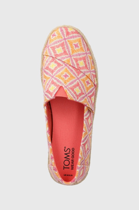 Еспадрили Toms Alpargata Rope 2.0 розов 10020707