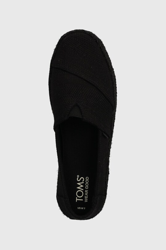 Еспадрили Toms Alpargata Rope 2.0 черен 10020706