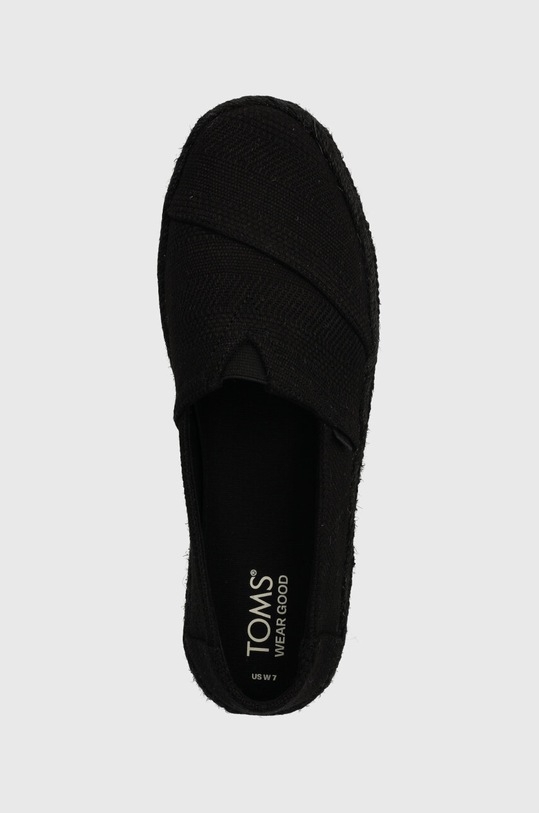 Toms espadryle Alpargata Rope 2.0 czarny 10020706