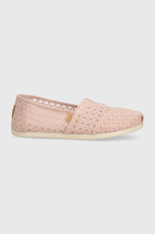 Кеды Toms Alpargata 10020659 розовый SS24