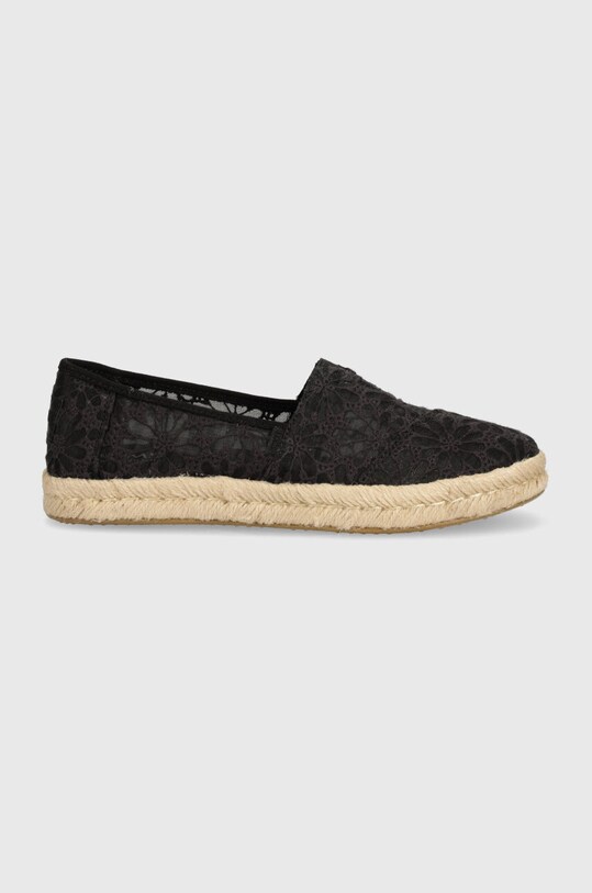 Toms espadrile Alpargata Rope 2.0 10020684 negru SS24