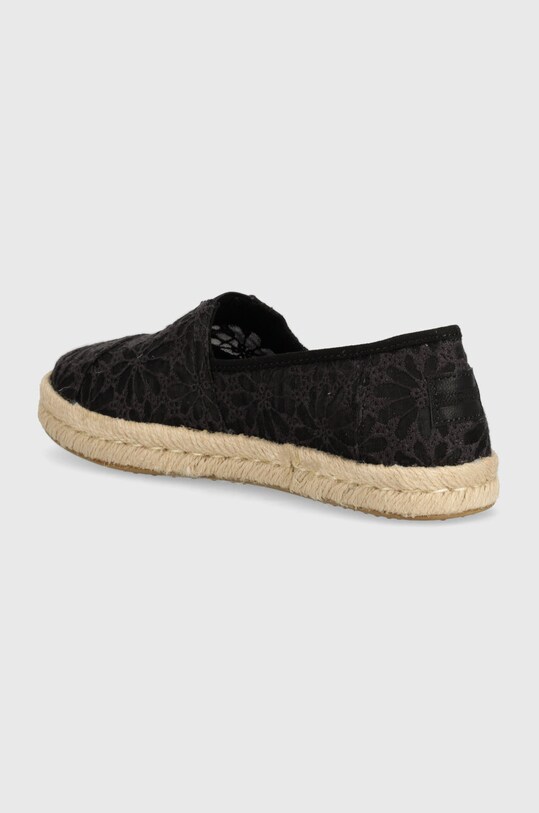 Încălțăminte Toms espadrile Alpargata Rope 2.0 10020684 negru