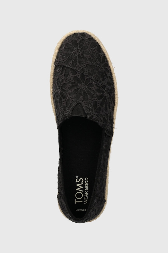 Toms espadryle Alpargata Rope 2.0 czarny 10020684