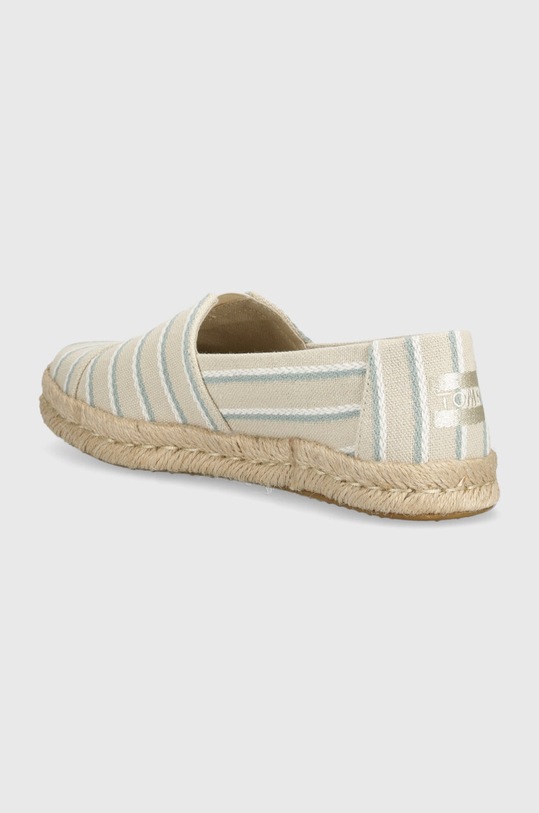Obuwie Toms espadryle Alpargata Rope 2.0 10020703 beżowy