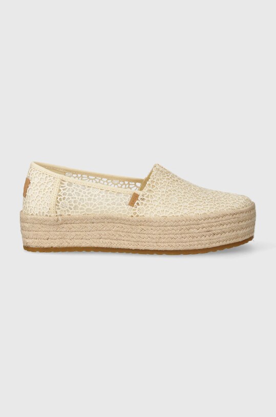 Espadrile Toms Valencia 10020691 bež SS24