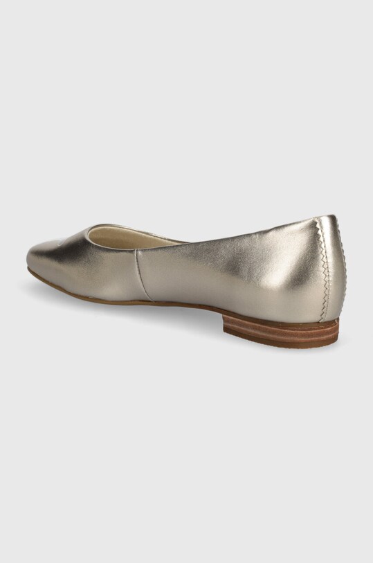 Încălțăminte Toms balerini de piele Briella 10020828 aur