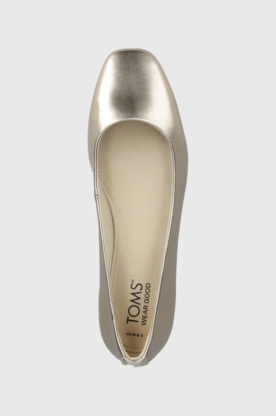 Toms balerini de piele Briella aur 10020828