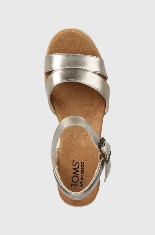 Espadrilky Toms Audrey zlatá 10020767